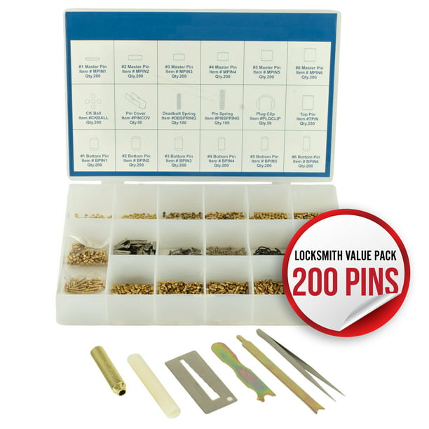 100 Pieces Schlage Rekey Bottom Pins #7 Locksmith Rekeying Pin Kits key